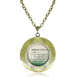 Bible Quotes Pendant Locket Necklace