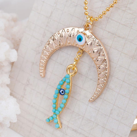 Ichthus Pendant Necklace
