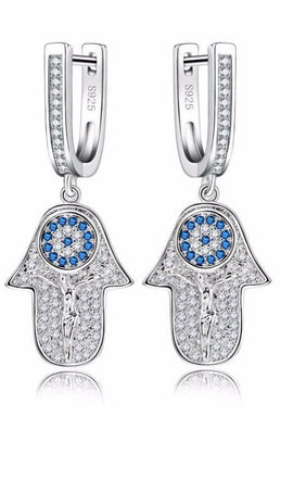 Sterling Silver Crystals Jewelry Set