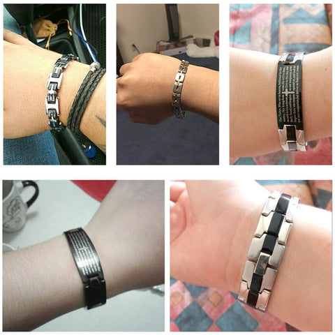 Christian Link Bracelet
