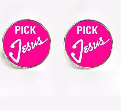 Jesus Clips & Cuff-links Set