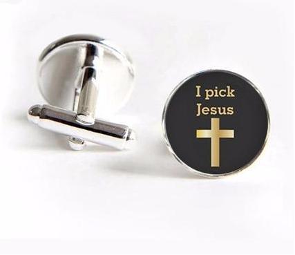 Jesus Clips & Cuff-links Set